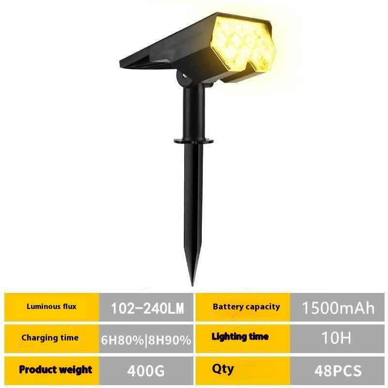 Waterproof landscape ground garden lights